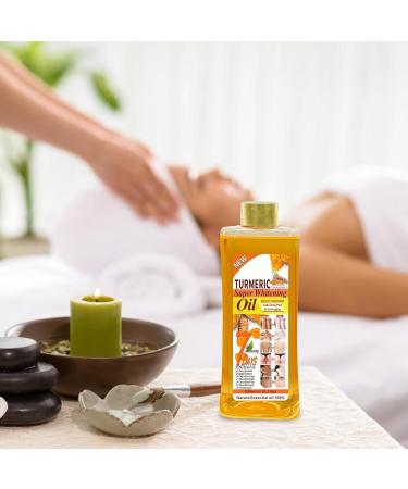  Generisch Turmeric Oil 300ml Brightening Body & Face Oil with Vitamin C Deep Hydration Skin Moisturizing Oils Super Whitening Massage Oil with - Buy Online on GoSupps.com