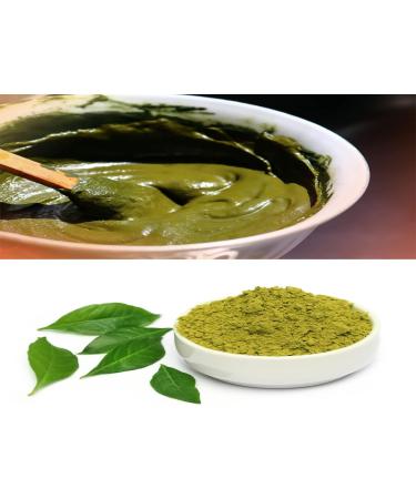 Premium Indigo & Henna Powder 2 x 100g - Natural Hair Dye for Dark Brown to Black Shades - Buy Online on GoSupps.com