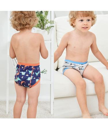SMULPOOTI Toddler Training Underwear Boys 4T - 6 Pack, Comfy & Thick Cotton Training Underwear - Buy Online on GoSupps.com