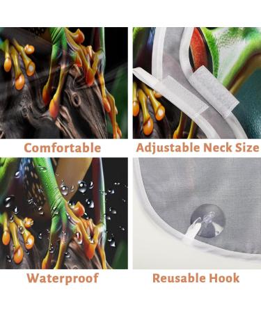 Animal Frog Beard Bib Apron - Beard Hair Catcher for Men | Perfect Father's Day & Anniversary Gift | Beard Bib with Suction Cups - Buy Online on GoSupps.com