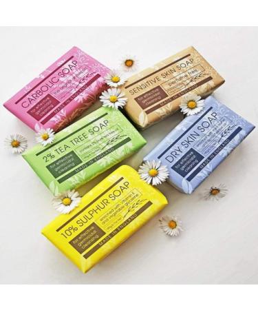 Buy English Soap Company Zinnia & White Cedar Bath Soap Gift Bag - 260g | International Shipping Available - Buy Online on GoSupps.com