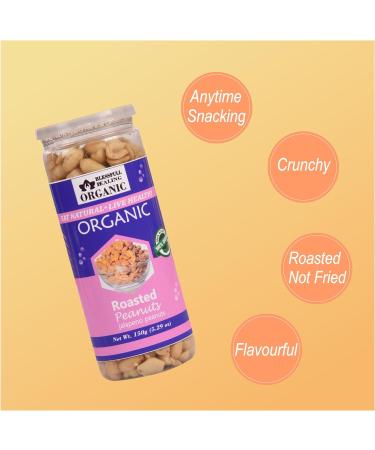 Blessfull Healing Organic Natural Vegan Jalapeno Roasted Peanuts Crunchy Healthy Snacks 150 Gram - Buy Online on GoSupps.com