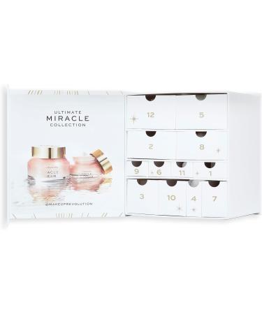 Revolution Pro Miracle 12-Day Advent Calendar Holiday Calendar Full Of New & Old Skincare Lip & Accessory Favourites - Buy Online on GoSupps.com