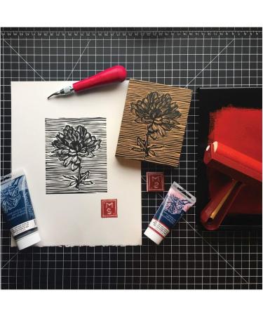 Speedball Water-Soluble Block Printing Ink - 5oz Tube - Black - Buy Online on GoSupps.com