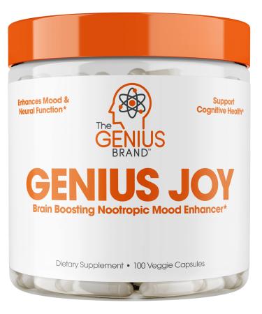 Genius Joy Mood Booster & Brain Support -100 Capsules