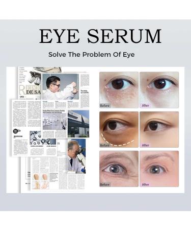 Ning Caffeine Eye Serum - Anti-Aging Treatment for Dark Circles Puffiness & Fine Lines - 1.06 Fl Oz - Buy Online on GoSupps.com