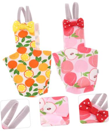 Buy MipCase 4-Piece Washable Parrot Diaper Suit - Soft Breathable Adjustable Outdoor Costumes for Birds - Buy Online on GoSupps.com