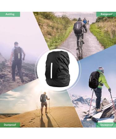 GUKOY Waterproof Backpack Rain Cover with Reflective Strap (18-70L) 2 Adjustable Anti Slip Cross Buckle Strap Rainproof Snowproof Dustproof Anti-Frost Covers XL (for 56-70L backpack) - Buy Online on GoSupps.com