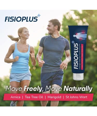 Fisioplus Pain Relief Cream Massage Rub for Neck Shoulders Muscles Joints and Back Pain | Arnica | St Johns Wort | Triple Pack 3 x 250ml | Tea Tree Oil 750 ml (Pack of 1) - Buy Online on GoSupps.com