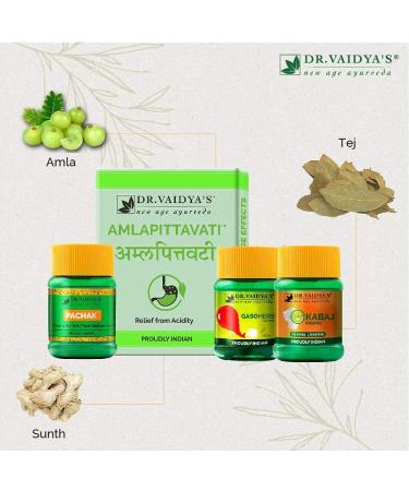 Dr. Vaidya's Digestive Pack - Pachak Churna - Kabaj Powder - Amlapittavati - Gasoherb - Buy Online on GoSupps.com