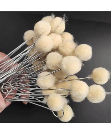 Haveratio Wool Daubers Brush Leather Dye Tool with Metal Handle Leather Dye Dauber Dyeing Applicator for DIY Crafts Project 150mm 10pcs - Buy Online on GoSupps.com