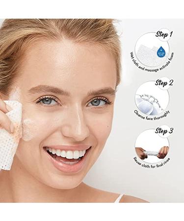 Olay Daily Deeply Clean 4-in-1 Cleansing Face Cloths 33ct (Pack of 5) - Buy Online on GoSupps.com