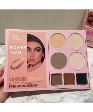 Book Shape Makeup Palette | 55 Colors Glitter Long Lasting - Colorful Blush Face Eye Makeup Palette - For Women Girls Teens Birthday Christmas Party Holiday Wedding Appointment - Buy Online on GoSupps.com