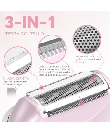 Women meet the epilator Women stand painlessly with epilator Electric Face Clips and Chin Removal Trimmer Portable Personal Beauty Care p - Buy Online on GoSupps.com