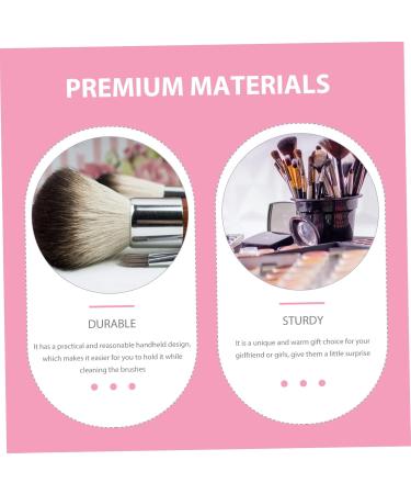minkissy Makeup Brush Cleaning Pad Dryer Cleaner Gloves for Cleaning Makeup Foundation Brush Portable Brush Beauty Brush Cleaning Bowl Brush Cleaner Pink Foldable Makeup Pad 12x9cm Pink - Buy Online on GoSupps.com