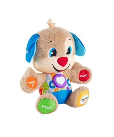 Fisher-Price Laugh & Learn Smart Stages Puppy | Interactive Baby Toys 6 to 36 Months | Educational Toys for 1 Year Old Girls and Boys with Music and Lights | Sound Toys | UK English Version FPM43