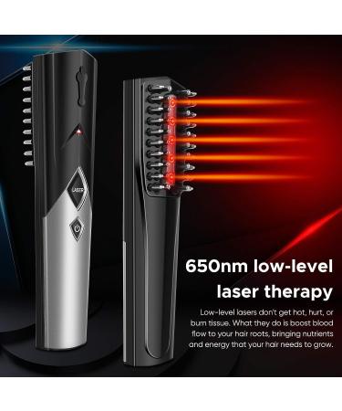 Laser Hair Growth Comb Brush for Men and Women - Hair Loss Treatment Device - Buy Online on GoSupps.com