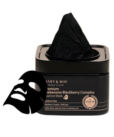 Mary&May Tranexamic Acid + Glutathione Eye Cream + Premium Idebenone Blackberry Complex Essence Mask Bundle - Buy Online on GoSupps.com