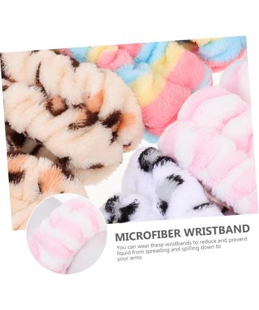 PLAFOPE 4 Paires Bracelet Absorbant Femme Bande De Lavage Des Femmes Bracelets De Lavage De Spa Pour Femmes s De Du Visage Bandeau De Spa R utilisable Flanelle 1 unit (Lot de 1) couleur assortie 2 - Buy Online on GoSupps.com