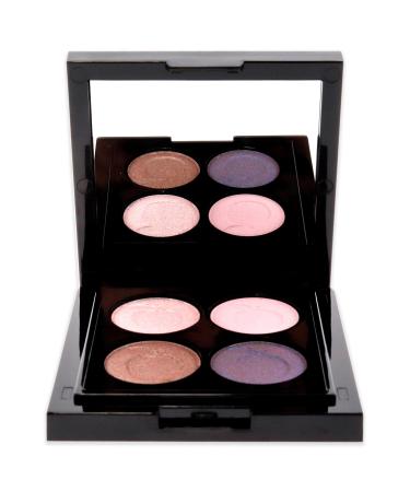 IDUN Minerals Eyeshadow Palette - 4-Pan Selection Of Color-Rich Shades - Designed To Enhance All Skin Tones - Norrlandssyren - 4 x 0.03 oz  Brown Purple Pink  (I0100286)