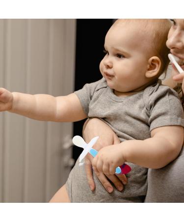 Gatuida Baby Bite Toy & Toothbrush Set - 2 Silicone Cleaning Brushes for Children | 1 Pack Pink - Buy Online on GoSupps.com