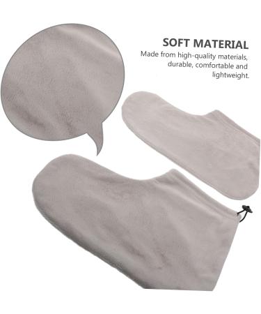 minkissy 6 Pairs Wax Therapy Warm Foot Cover Practical Foot Spa Foot Moisturizing Socks Feet Wax Bags Beauty Wax Warmer Foot Cover Feet Spa Socks Wax Bath Liners Foot Lotion Socks Plush - Buy Online on GoSupps.com