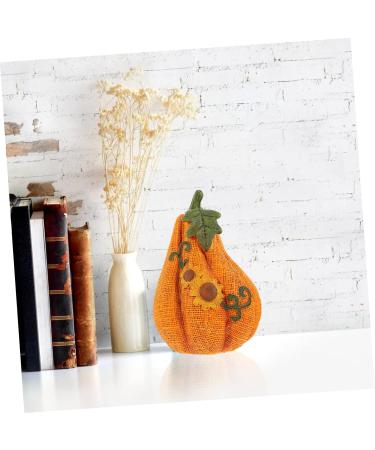 LIFKICH Resin Pumpkin Model Harvest Pumpkin Fall Pumpkin Centerpiece Pumpkin Decorations for Home Lifelike Pumpkin Thanksgiving Day Decorations for Home Pumpkin Figurine Vegetable Wedding Orange 18X12X12CM - Buy Online on GoSupps.com