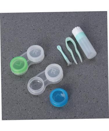 JECOMPRIS Contact Lens Case - 2pcs Double Lens Storage Box | Cute & Durable Lens Cases for International Shipping - Buy Online on GoSupps.com