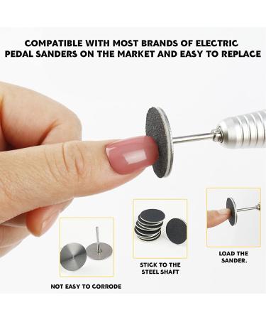 Vueinrg 100-Piece Grinding Wheel Pedicure Sandpaper Slices for Cracked Heels | Foot Care Replacement Pads for Dead Skin | International Shipping Available - Buy Online on GoSupps.com