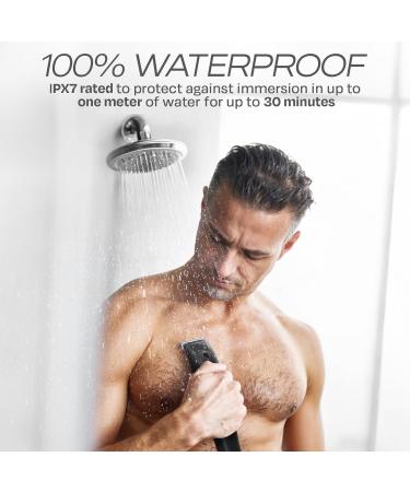 HUMMINGBIRD MK4 Hybrid Beard & Body Trimmer Waterproof Electric Razors for Men USB-C Rechargeable LED Display All-in-One Groomer & Pubic Hair Trimmer - Buy Online on GoSupps.com