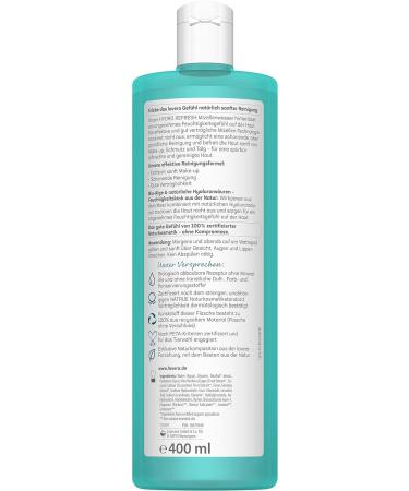 Lavera Hydro Sensation Micellar Water 400ml - Hydrating Cleansing Solution | Shop Internationally - Buy Online on GoSupps.com