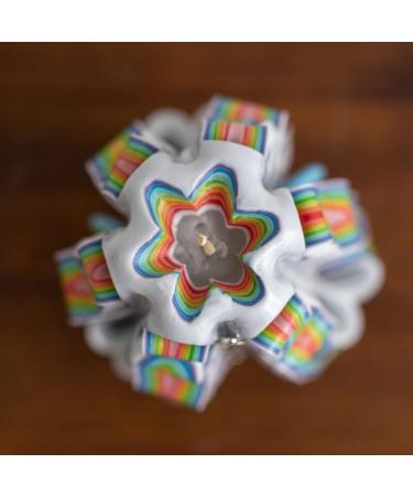 7 Chakra Candle Decor | Unique Meditation Gifts for Women & Yoga Lovers | 6.3" Candle Accessories - Buy Online on GoSupps.com