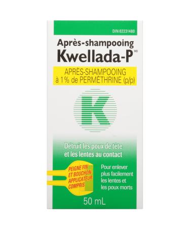 Kwellada P Creme Rinse 50g - Single Treatment Kills Scabies Mites & Eggs Cr me Rinse