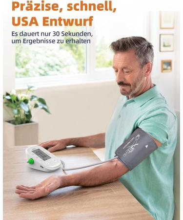 Buy Top Arm Blood Pressure Monitor for Home Use - Automatic & Adjustable Cuff (22-42cm) - Accurate Blood Pressure Measuring Device - Buy Online on GoSupps.com