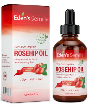 100 % rose hip kernel oil 120 ml (1 Pack) - Buy Online on GoSupps.com