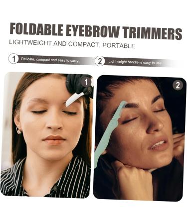 FRCOLOR Outil De Toilettage - Ensemble De 8 Pinceaux Sourcils Compact Et Portable Pour Le Visage Et Les Sourcils 17.2x1.5x0.8cm - Buy Online on GoSupps.com
