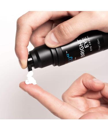 BLU42 Bright Eye Under Eye Cream for Men - Anti-Aging Organic Balm to Reduce Wrinkles, Dark Circles, and Bags | 1 FL OZ 30ml - Buy Online on GoSupps.com