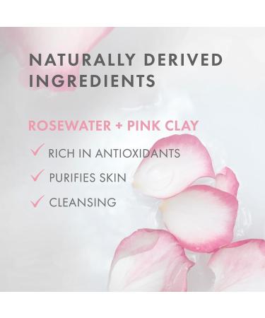 Cleansing Castile Body Bar | Rosewater & Pink Clay Soap | Natural Triple-Milled Bars with Organic Shea Butter - Buy Online on GoSupps.com
