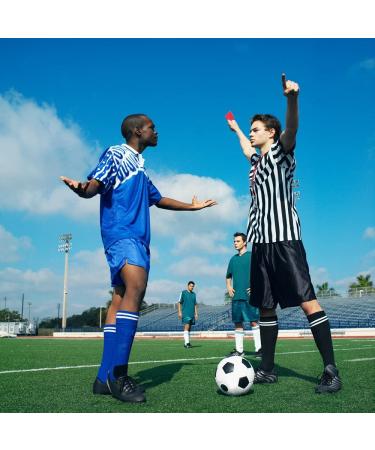 Crown Sporting Goods Men's Official Referee Jersey - Black & White Stripe, Pro-Style Uniform for Basketball, Football, Soccer - Size Medium - Buy Online on GoSupps.com