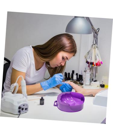 SKISUNO 1pc Manicure Tools Manicure Care Soak Nail Tools Nail Care Tools Soak off Gel Polish Remover Bowl Nail Soak Bowl Hand Spa Bath Bowl Hand Soap Purple Multicolor Pallet Nails Size 1 Purple - Buy Online on GoSupps.com