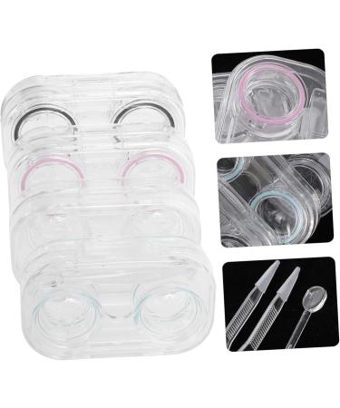20-Piece Healeved Contact Lens Containers - Eye Case Organizer & Storage Box for Traveling | Durable & Stylish Cosmetic Solution - Buy Online on GoSupps.com