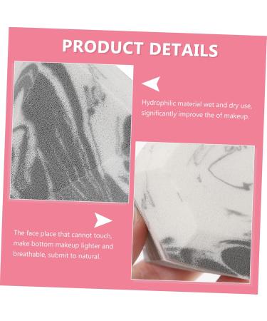 minkissy Sponge Makeup Puff Beauty Sponge Face Sponge Diamond Makeup Sponge Cosmetic Sponges Makeup Powder Puff Makeup Sponges Face Makeup Foundation Nail Brush Puff Wet and Dry - Buy Online on GoSupps.com