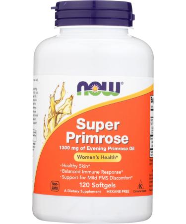 NOW FOODS Super Primrose 1300mg Sg 120 CT