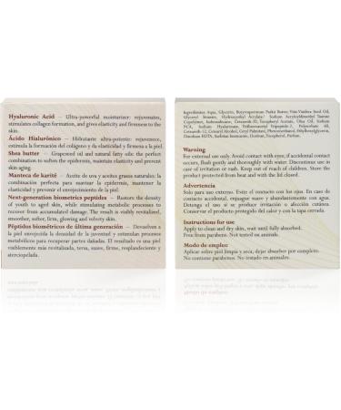  ONYXLAB MIRACLE Face Cream Immediate Lifting Effect and Tightening Anti-Aging with Peptides and Hyaluronic Acid Anti-Wrinkle Moisturizer Firming Day and Night 50ml Made in Spain - Buy Online on GoSupps.com