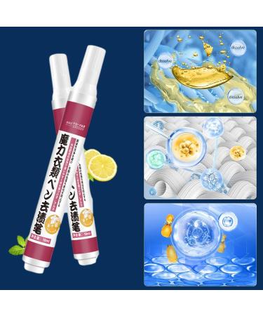 North sea Stain Removal Pen | 10ml Fabric Stain Remover | Instant Travel Stain Remover Pen Wash Free Laundry Clean Pen Portable Bleach Pen for Clothing - Buy Online on GoSupps.com