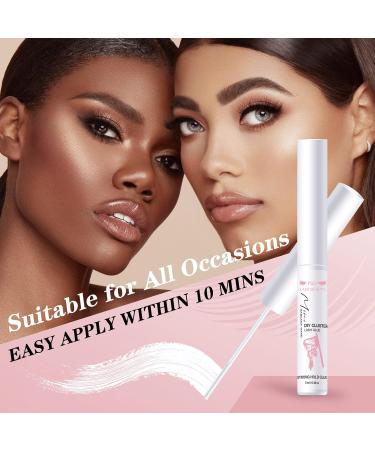 DIY Cluster Lash Glue - Super Strong Hold 48Hr Waterproof Latex-Free Formula - 5ml Clear - Buy Online on GoSupps.com