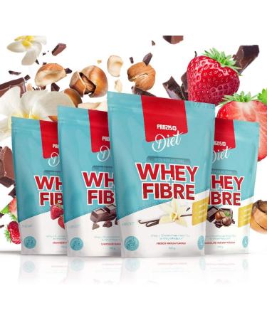 Prozis Whey + Fiber 900 g Vanilla - Buy Online on GoSupps.com