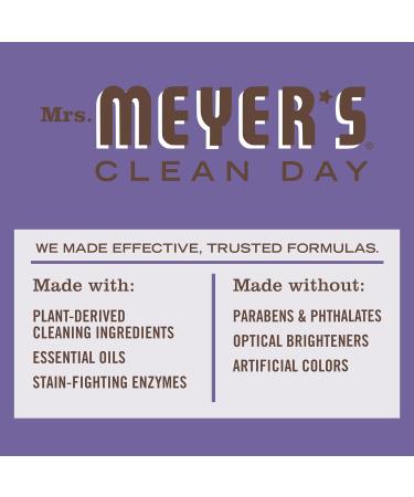 MRS. MEYER'S CLEAN DAY Biodegradable Liquid Laundry Detergent - Compassion Flower 64 oz (Pack of 4) | 128 Loads | Eco-Friendly & Essential Oil Infused - Buy Online on GoSupps.com