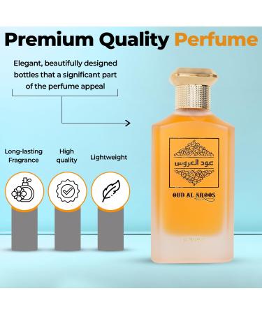 Oud Al Aroos Perfume for Unisex | Our Impresssion of Oud for Greatness - 3.04 Fl Oz - Eau De Parfum Unisex | Lavender Saffron Patchouli Musk - 3.4 Fl oz / 100ml - Buy Online on GoSupps.com