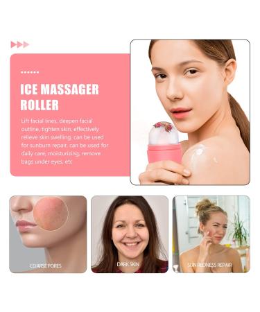 Buy Minkissy 2-Piece Rose Face Ice Tablets - Cryo Roller & Massage Gel Globes for Skin Lifting | Multi-Purpose Facial Tools | International Shipping Available - Buy Online on GoSupps.com